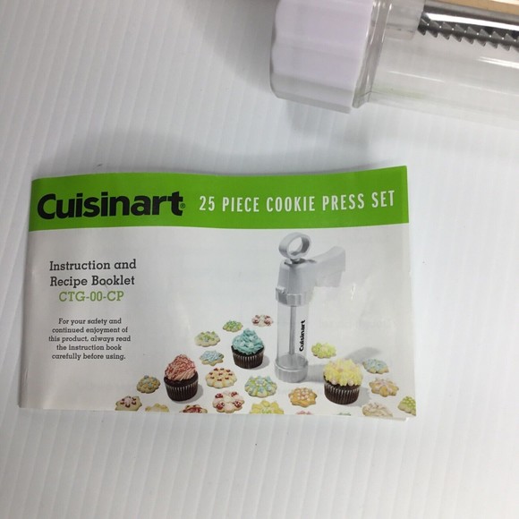 Cuisinart Kitchen Cuisinart 25 Piece Cookie Press Set Cupcakecake